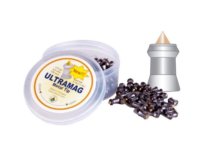 Skenco Ultramag Metal Tip 4.50mm Luchtdruk Kogeltjes blikje 150